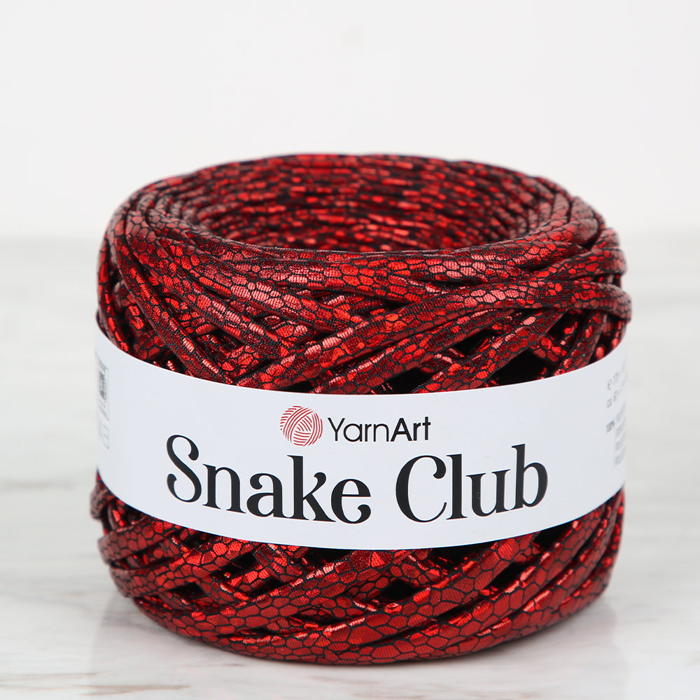 YarnArt Snake Club Kırmızı İp - 5107